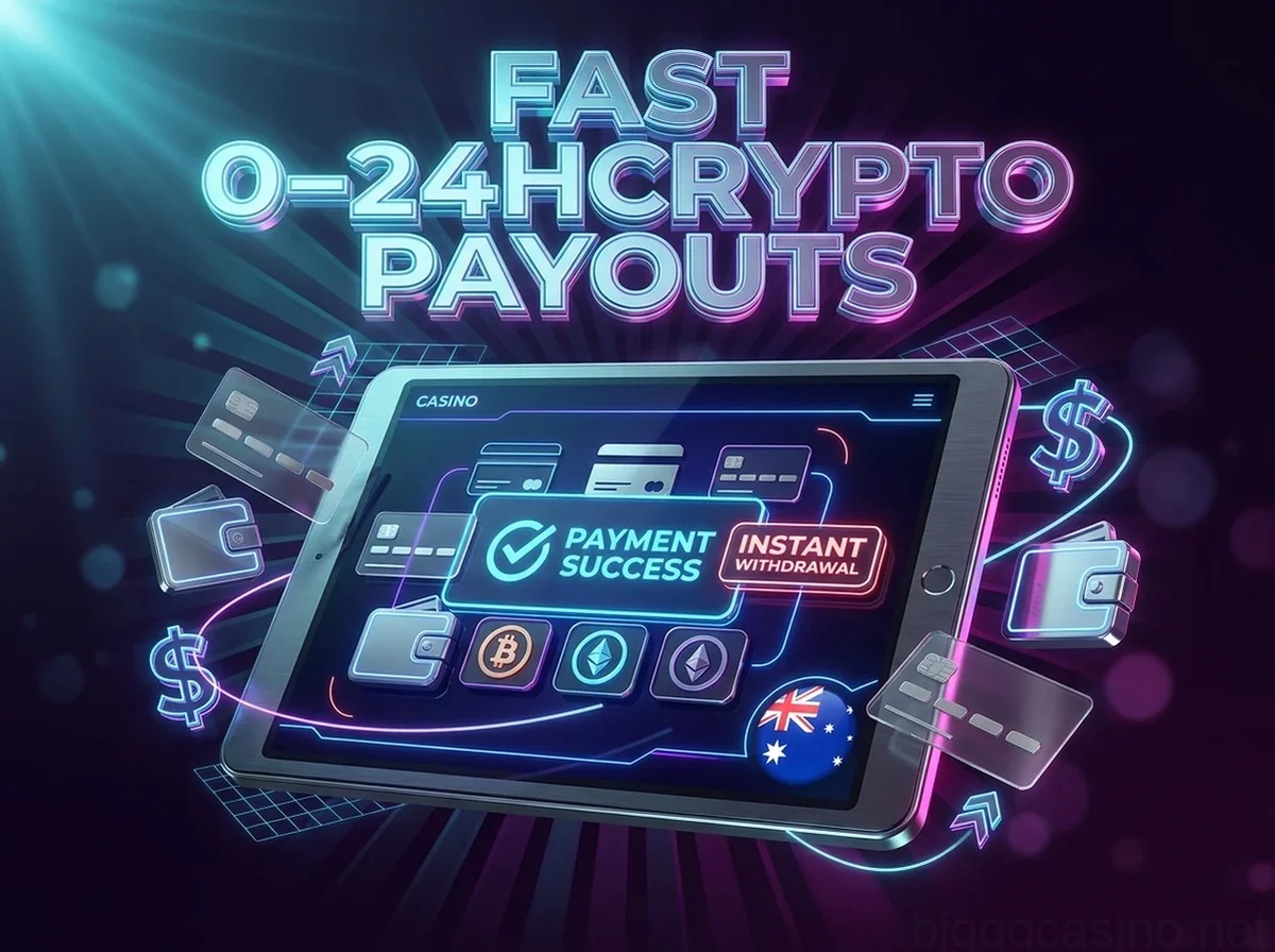 Fast 0-24hCrypto Payouts